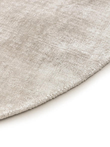Viscose Rug Oval Nova Light Grey