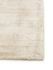 Alfombra de viscosa Nova crema