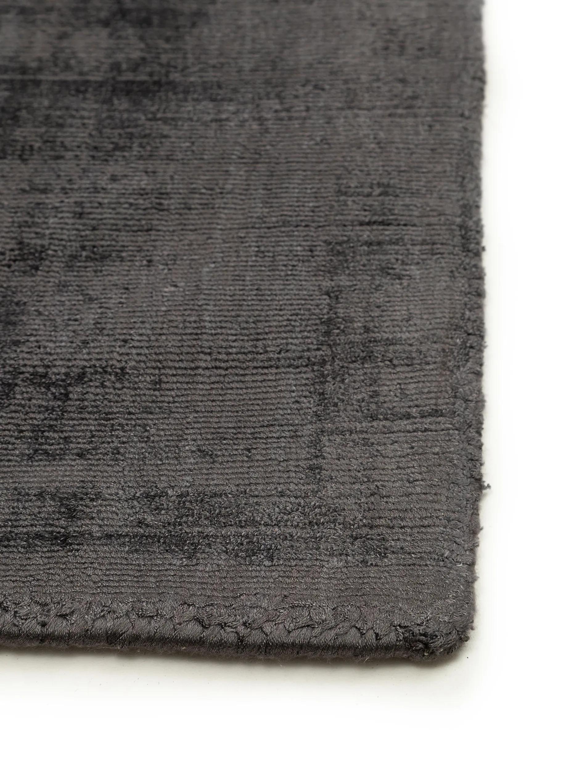 Viscose Rug Nova Dark Grey
