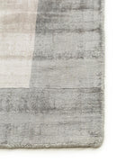 Viscose Rug Nova Border Light Grey