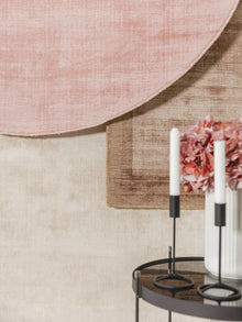 Viscose Rug Nova Cream