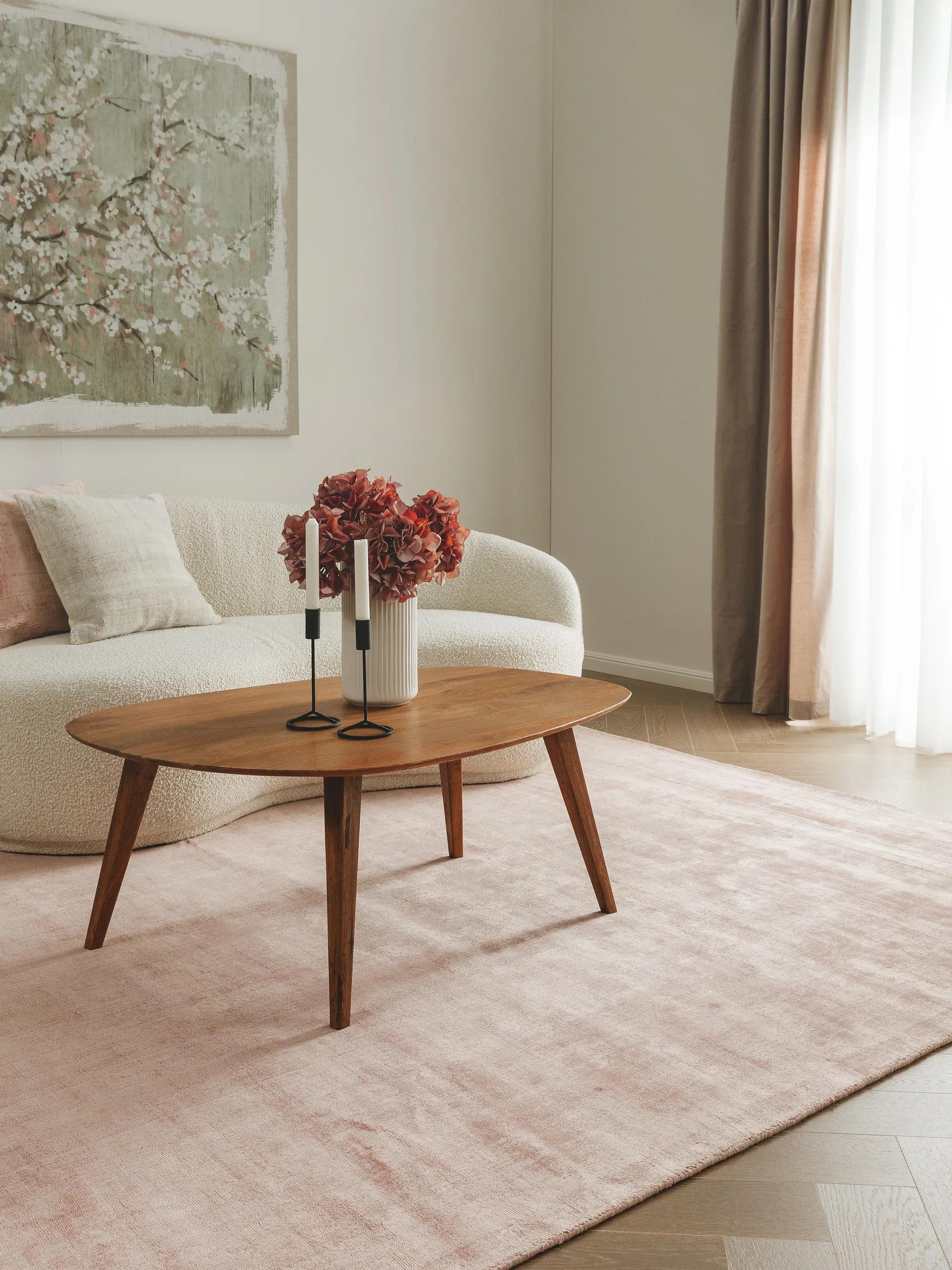 Viscose Rug Nova Rose