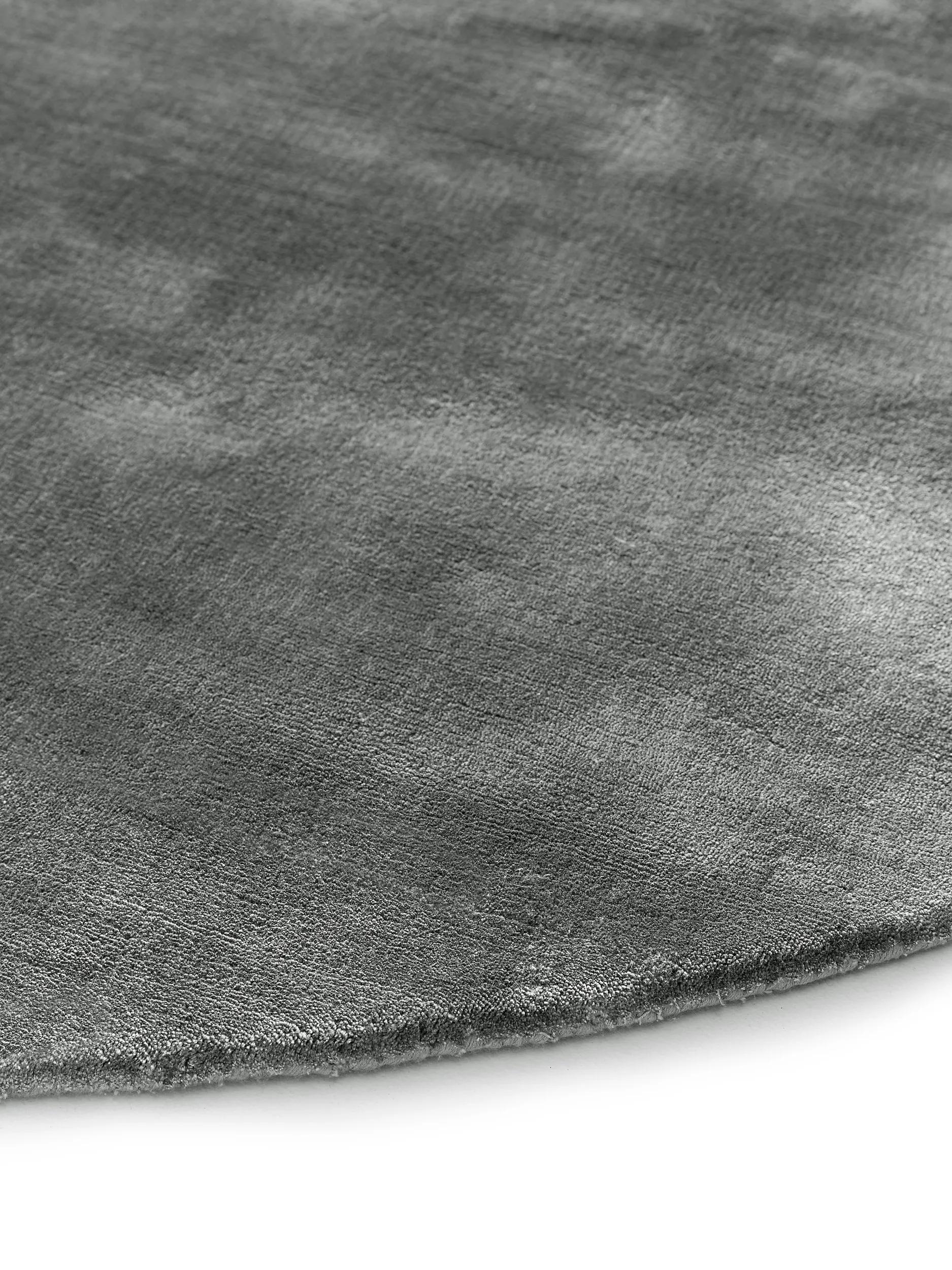 Viscose Rug Nova Dark Grey