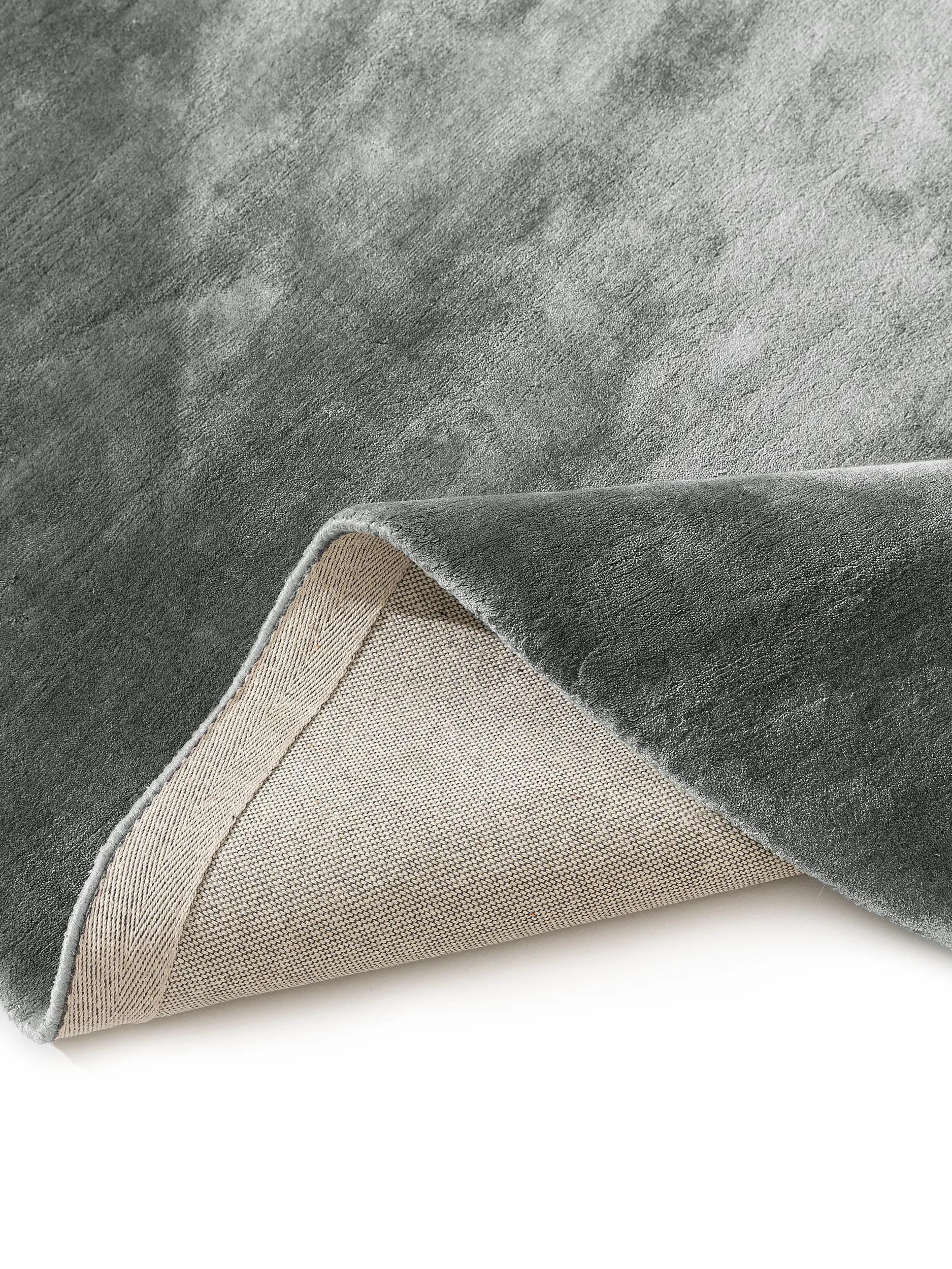 Viscose Rug Nova Dark Grey