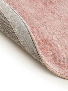 Viscose Rug Round Nova Rose