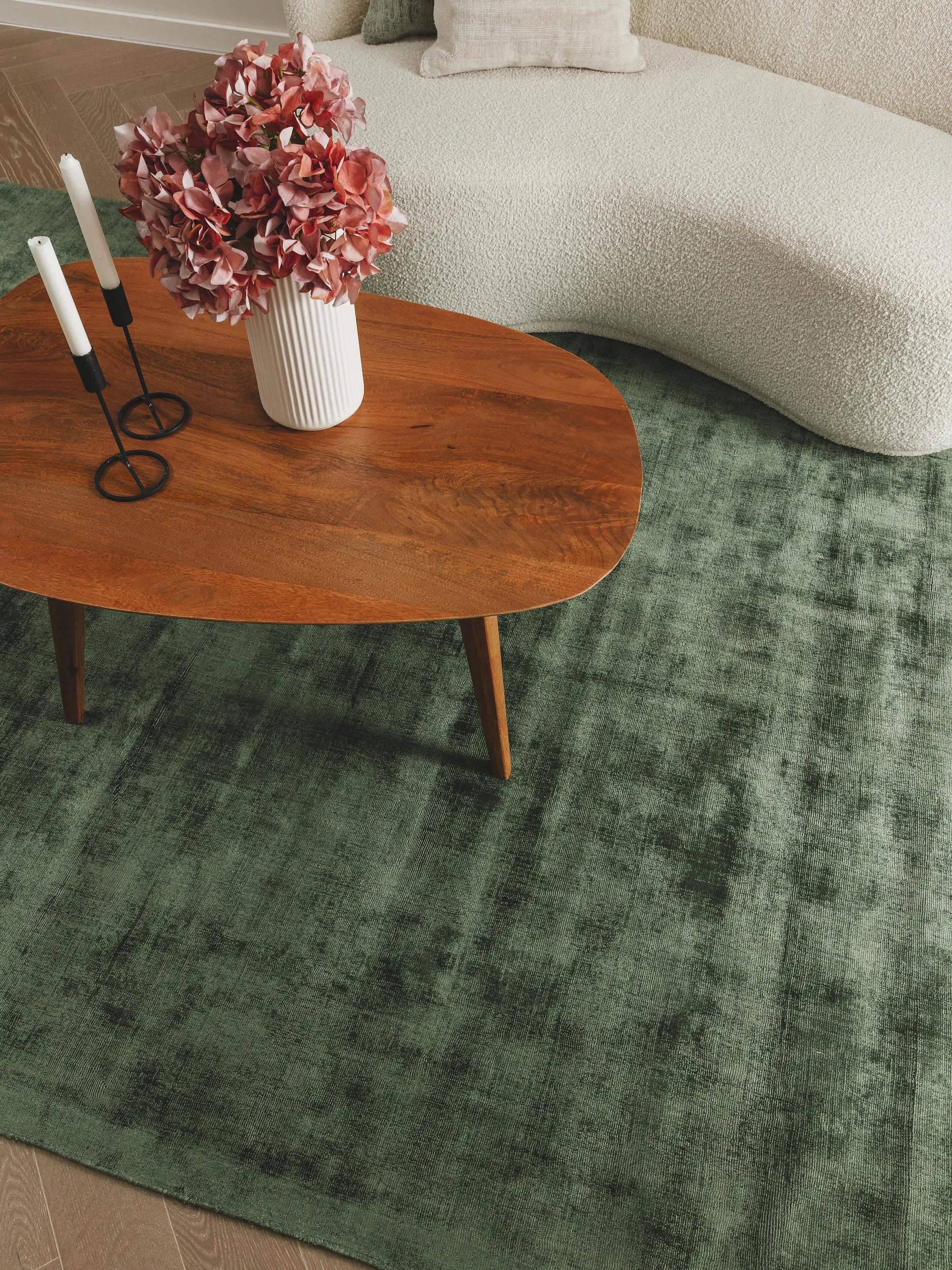 Viscose Rug Nova Green