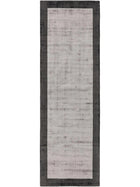 Viscose Rug Nova Border Grey
