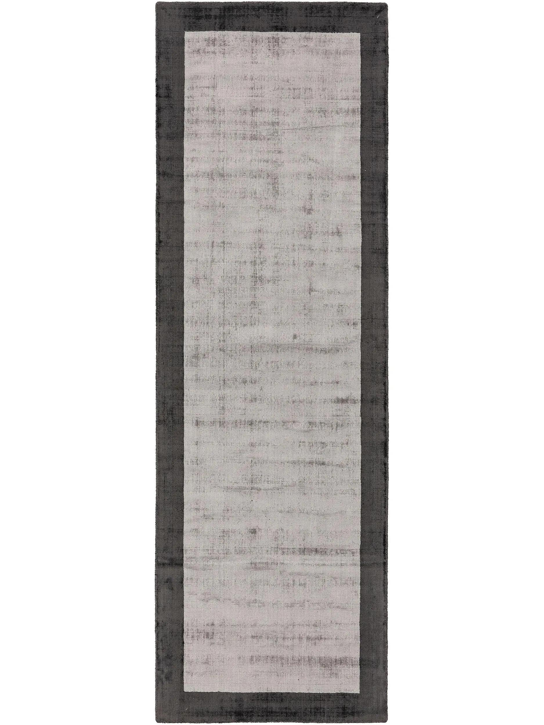 Viscose Rug Nova Border Grey