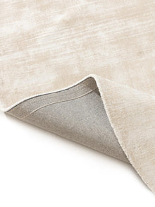 Viscose Rug Oval Nova Cream