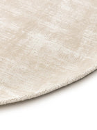 Viscose Rug Oval Nova Cream