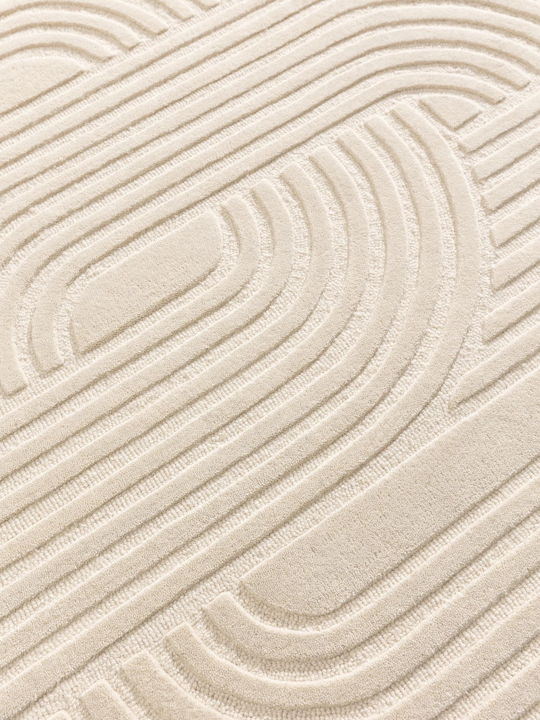 Wollteppich Nuria Creme