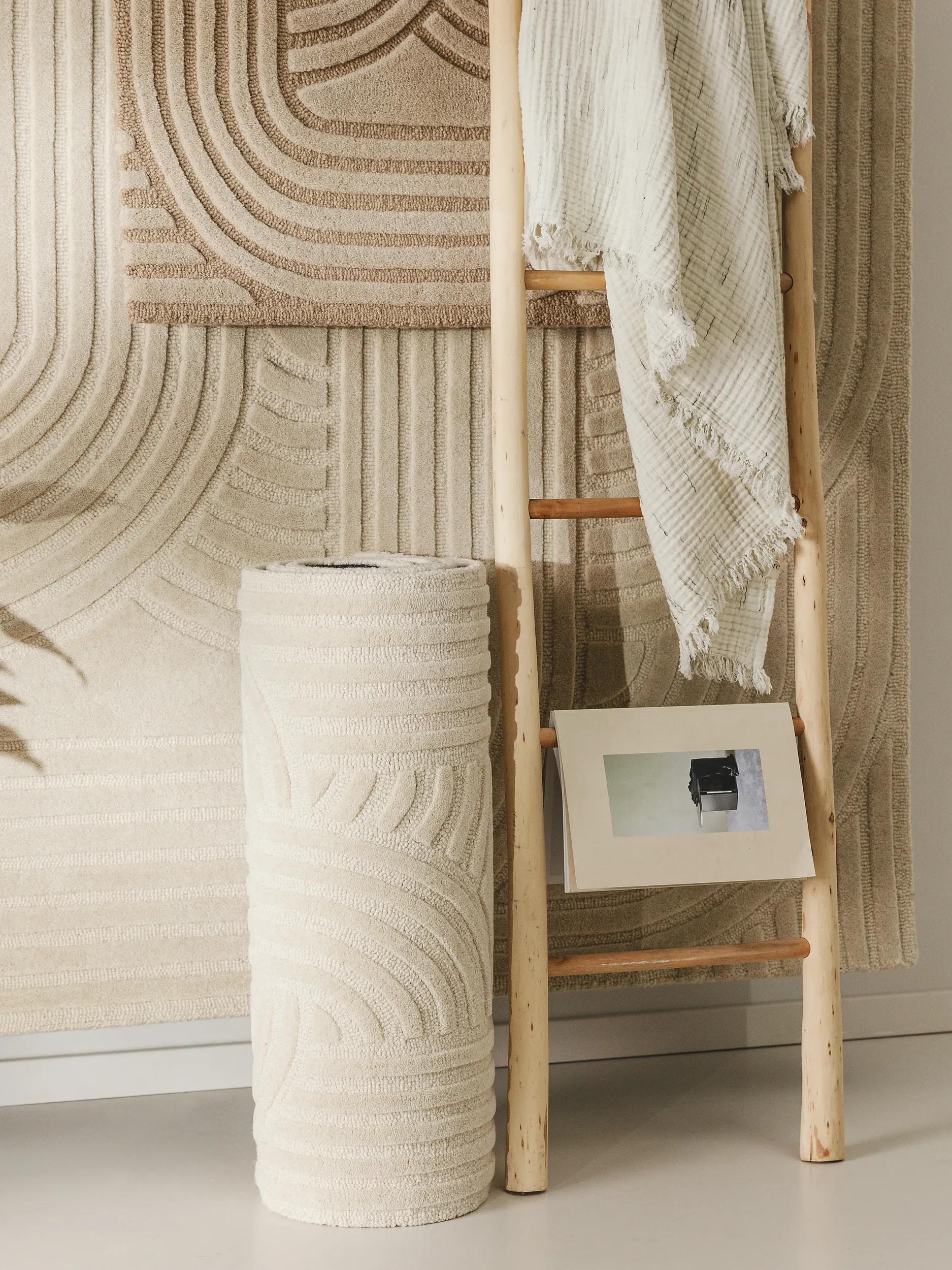 Wollteppich Nuria Creme