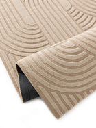 Wollteppich Nuria Beige
