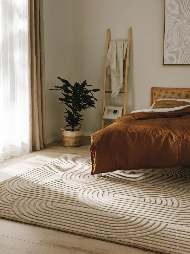 Wool Rug Nuria Beige