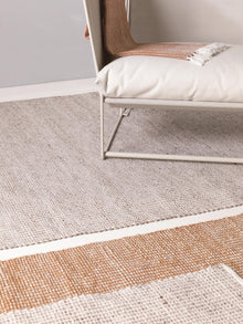 Rug made from recycled material Nyssa Cream/Taupe