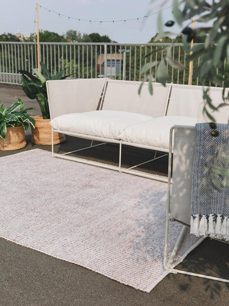 Rug made from recycled material Nyssa Cream/Taupe