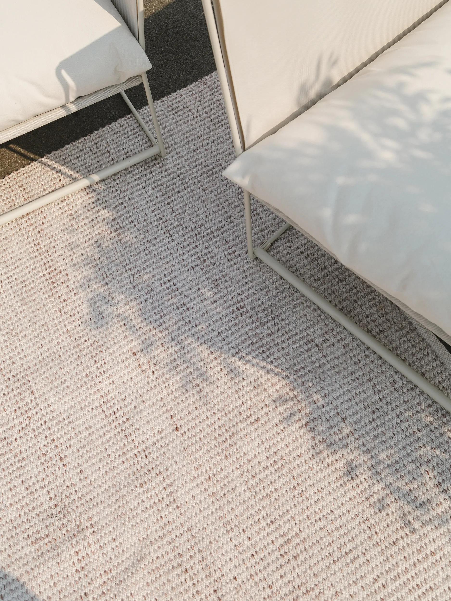 Rug made from recycled material Nyssa Cream/Taupe