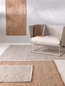 Rug made from recycled material Nyssa Cream/Taupe
