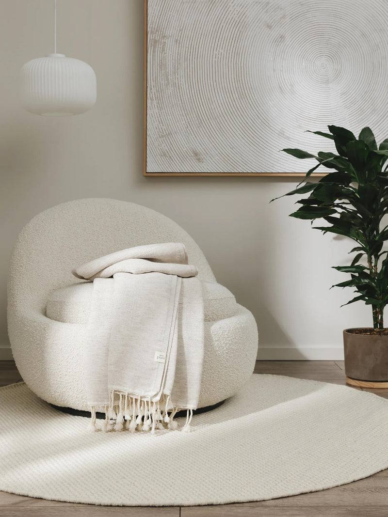 Blanket Olivia Beige