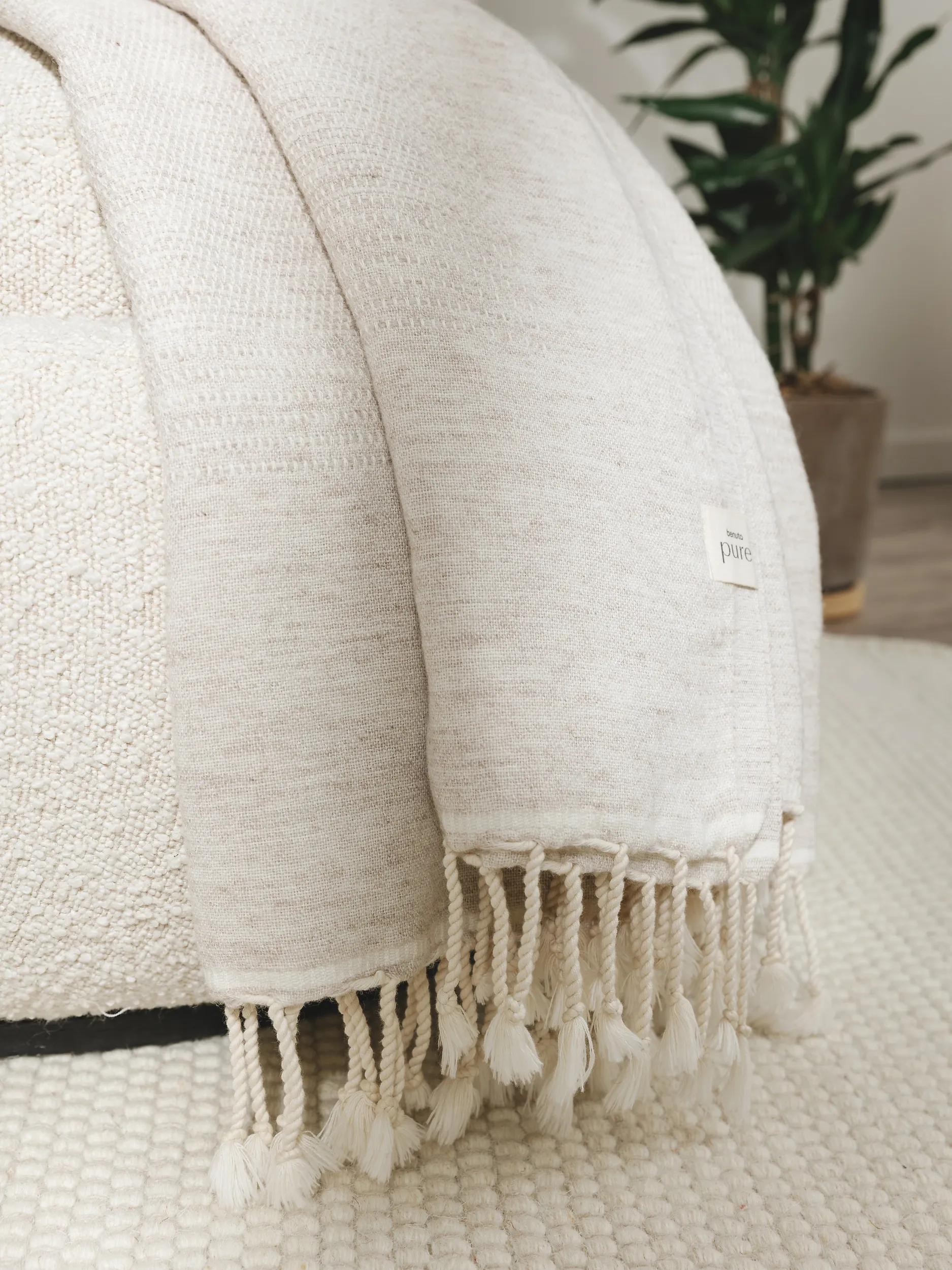 Blanket Olivia Beige
