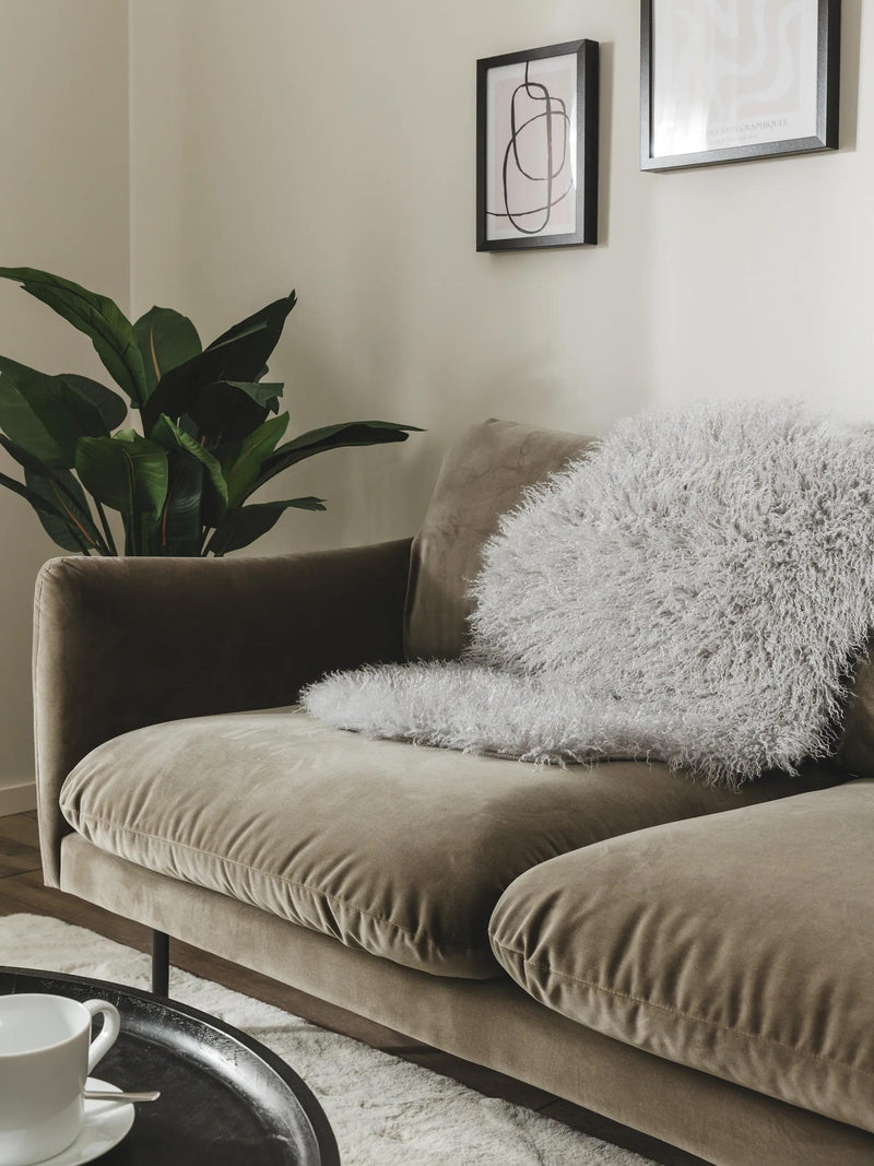 Faux Fur Oscar Grey