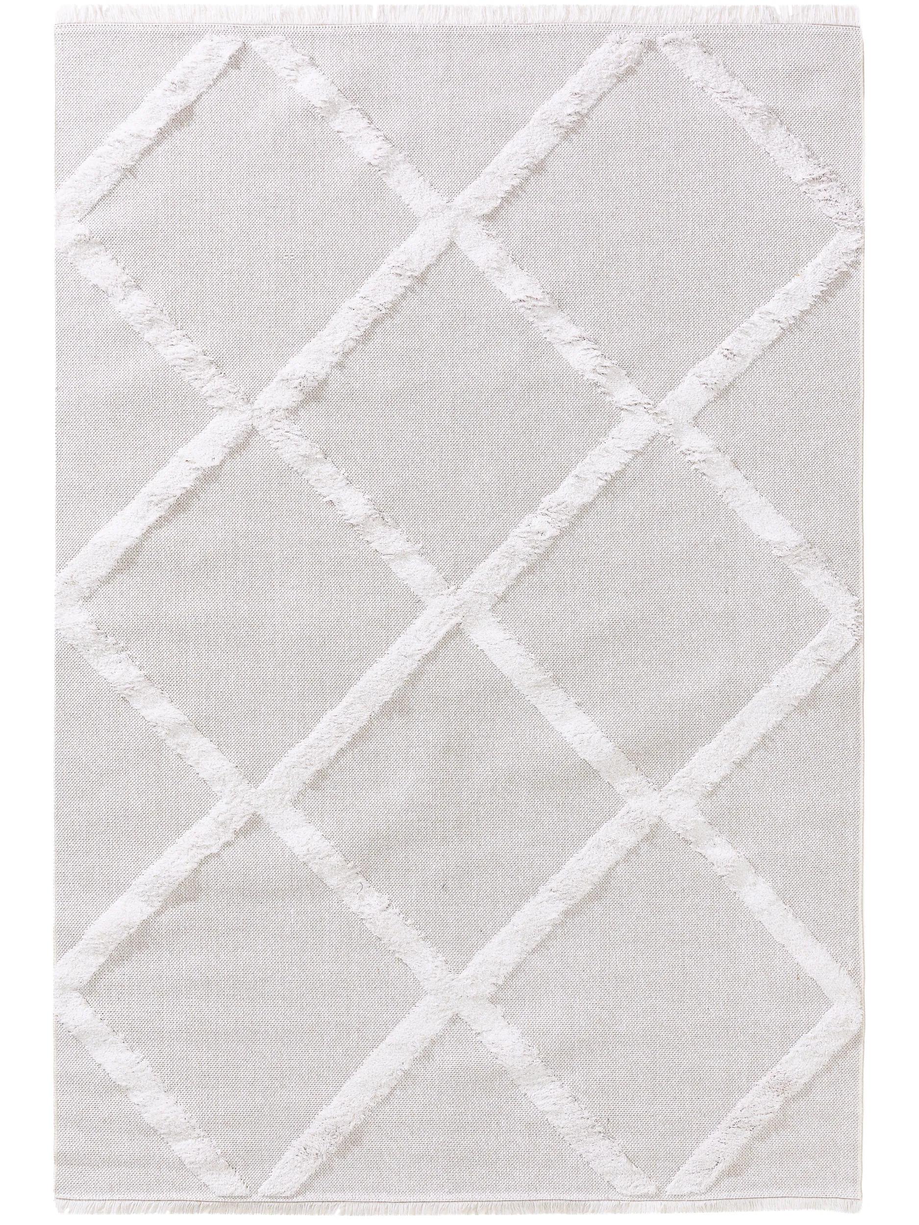 Baumwollteppich Oslo Creme