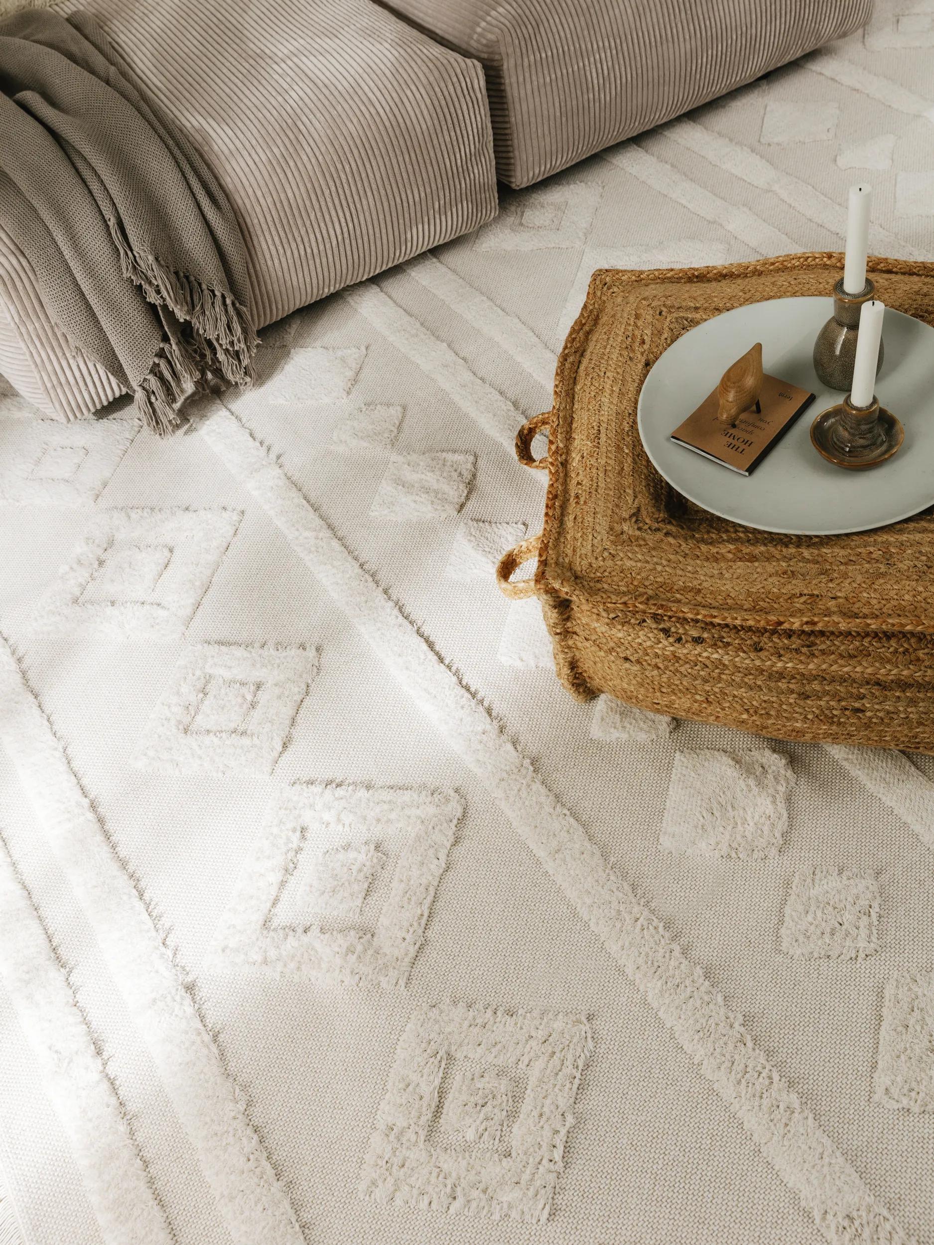 Cotton Rug Oslo Cream