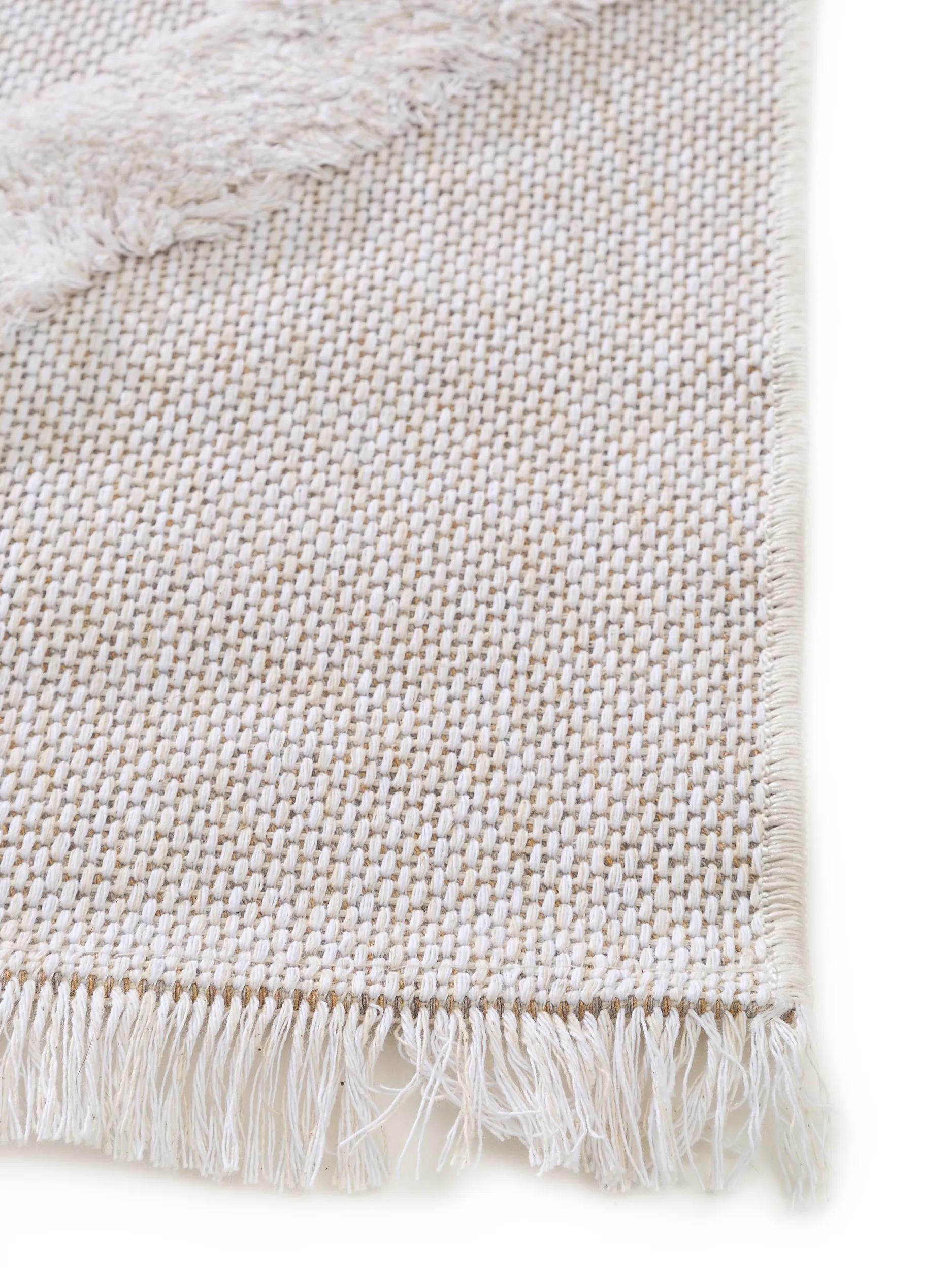 Baumwollteppich Oslo Creme