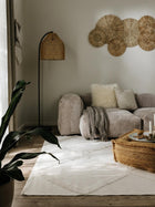 Baumwollteppich Oslo Creme