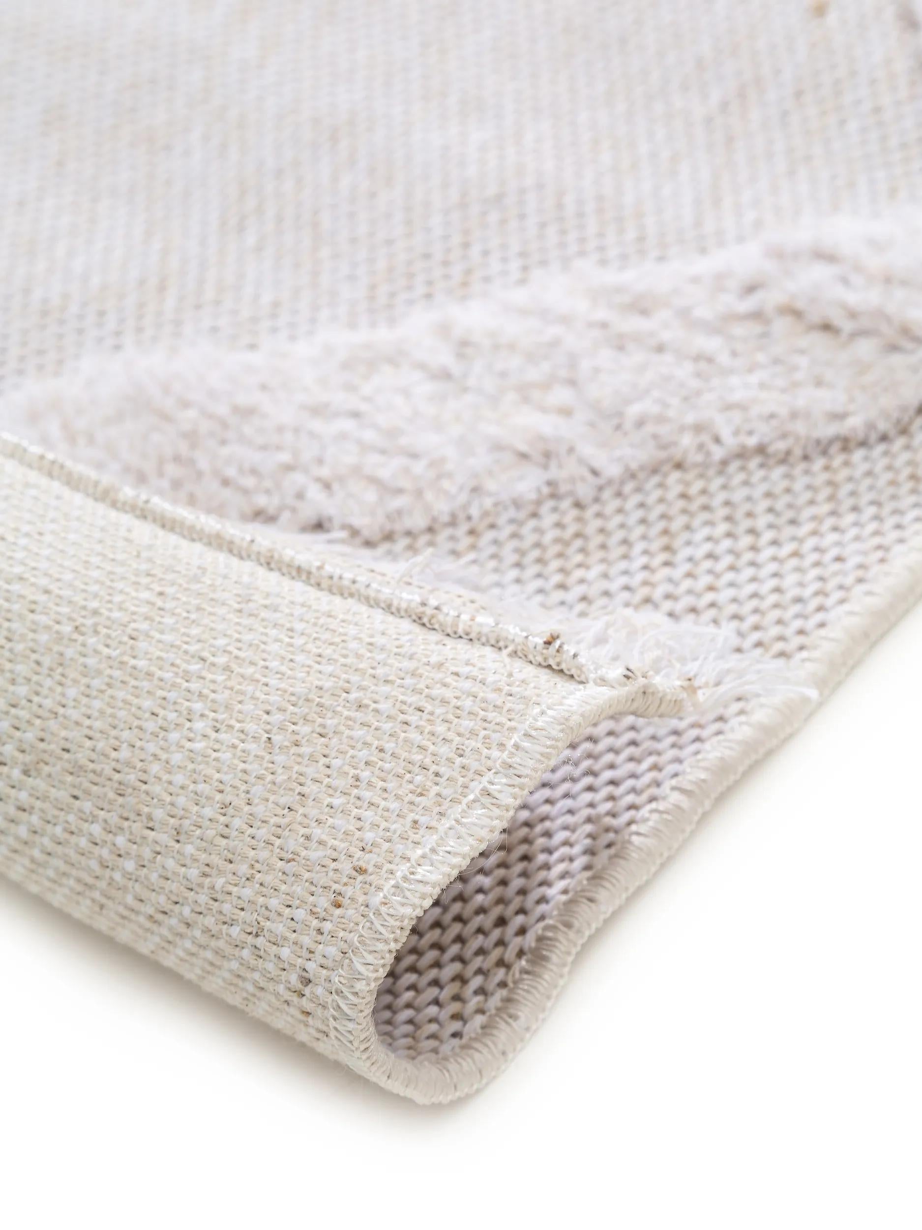 Baumwollteppich Oslo Creme