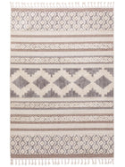 Teppich Oyo Creme/Grau