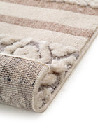 Teppich Oyo Creme/Grau