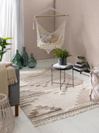 Teppich Oyo Creme/Beige