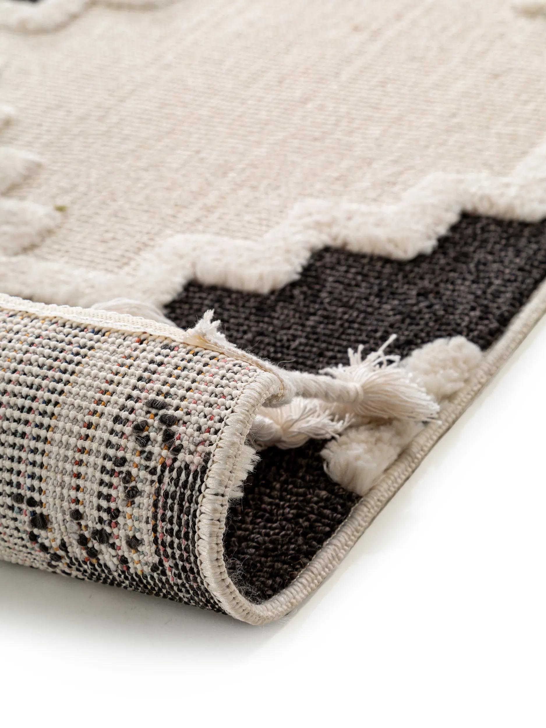 Alfombra Oyo Crema/Carbón