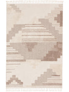 Teppich Oyo Creme/Beige
