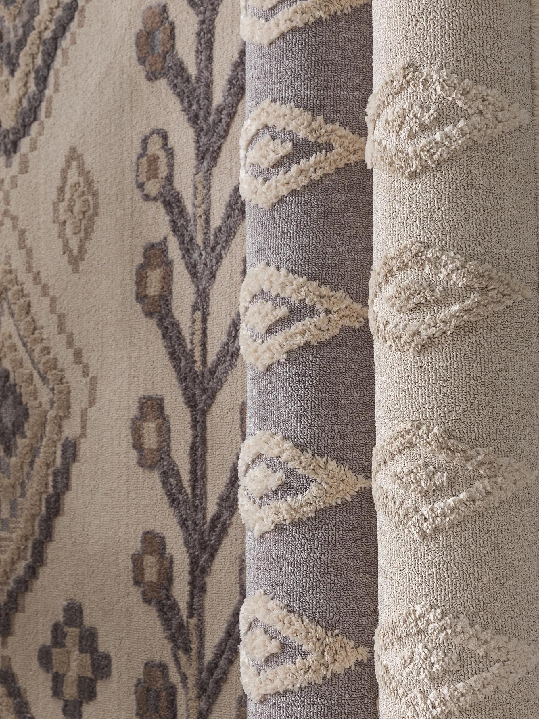 Teppich Oyo Creme/Beige