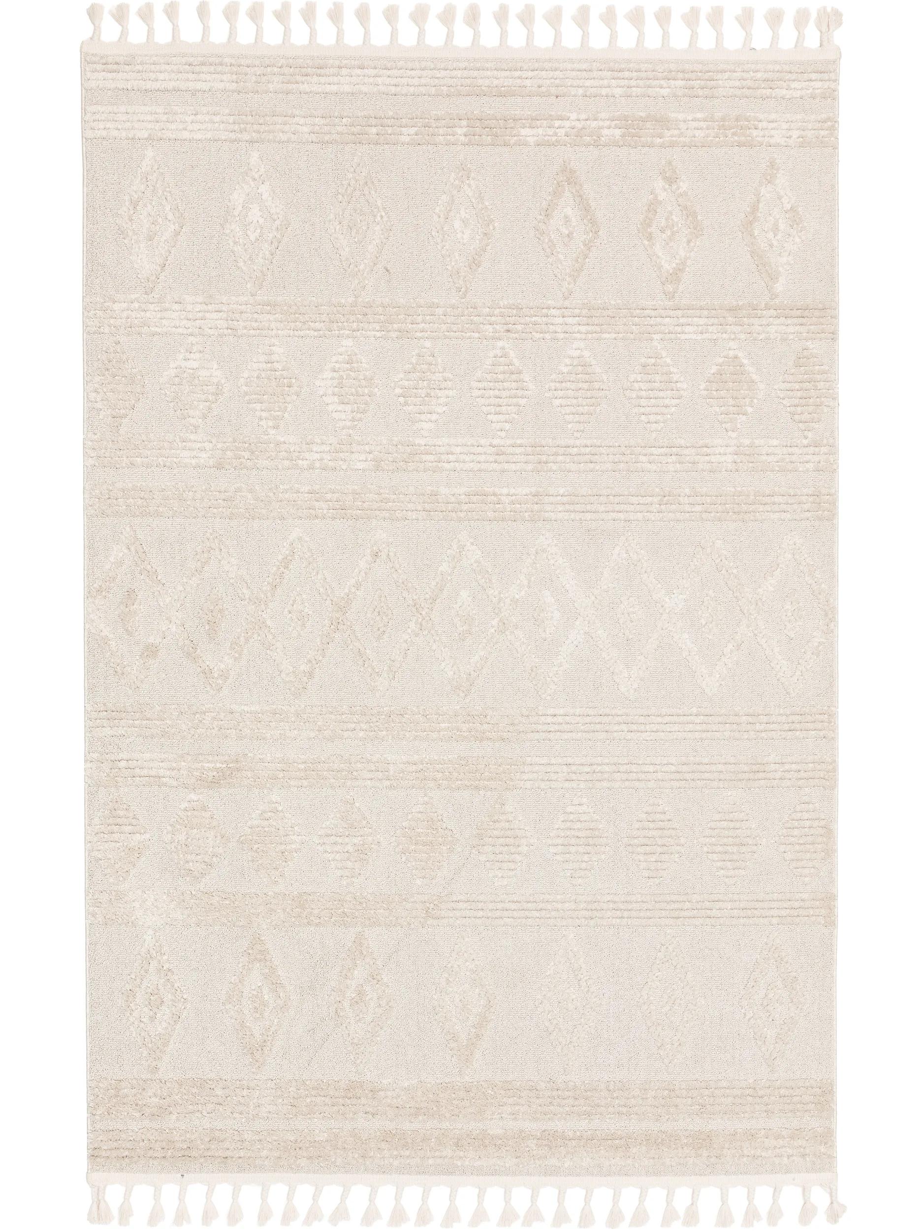 Teppich Oyo Creme/Beige