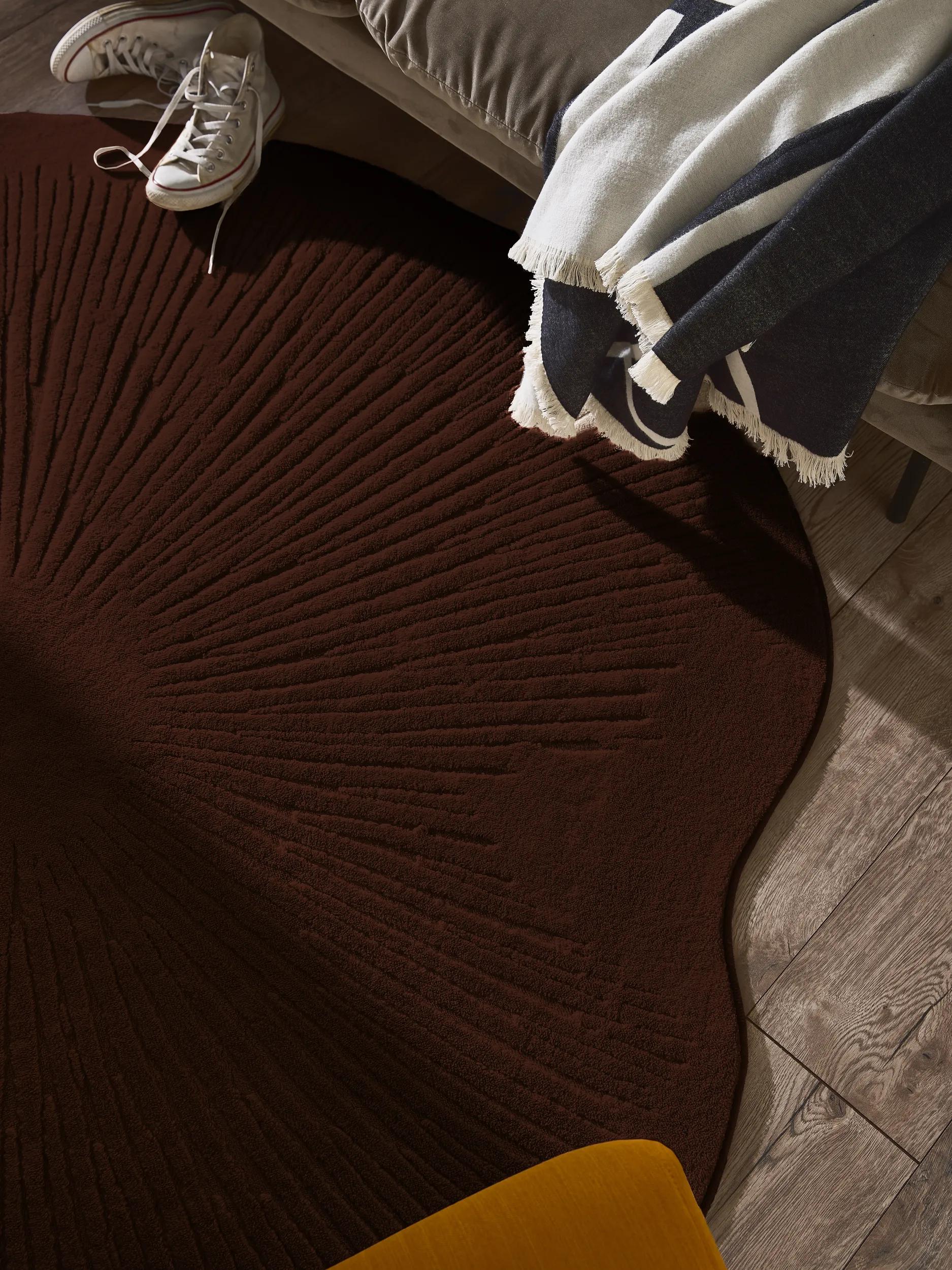 Washable Rug Pam Dark Brown