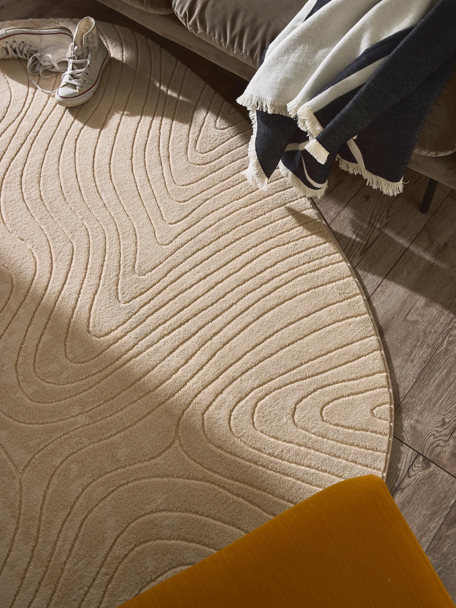 Tapis lavable Pam beige