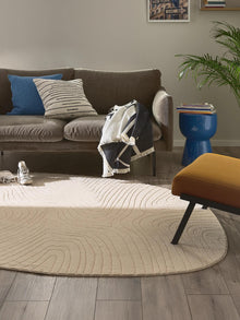 Tapis lavable Pam beige