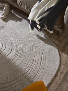 Tapis lavable Pam gris