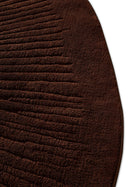 Washable Rug Pam Dark Brown