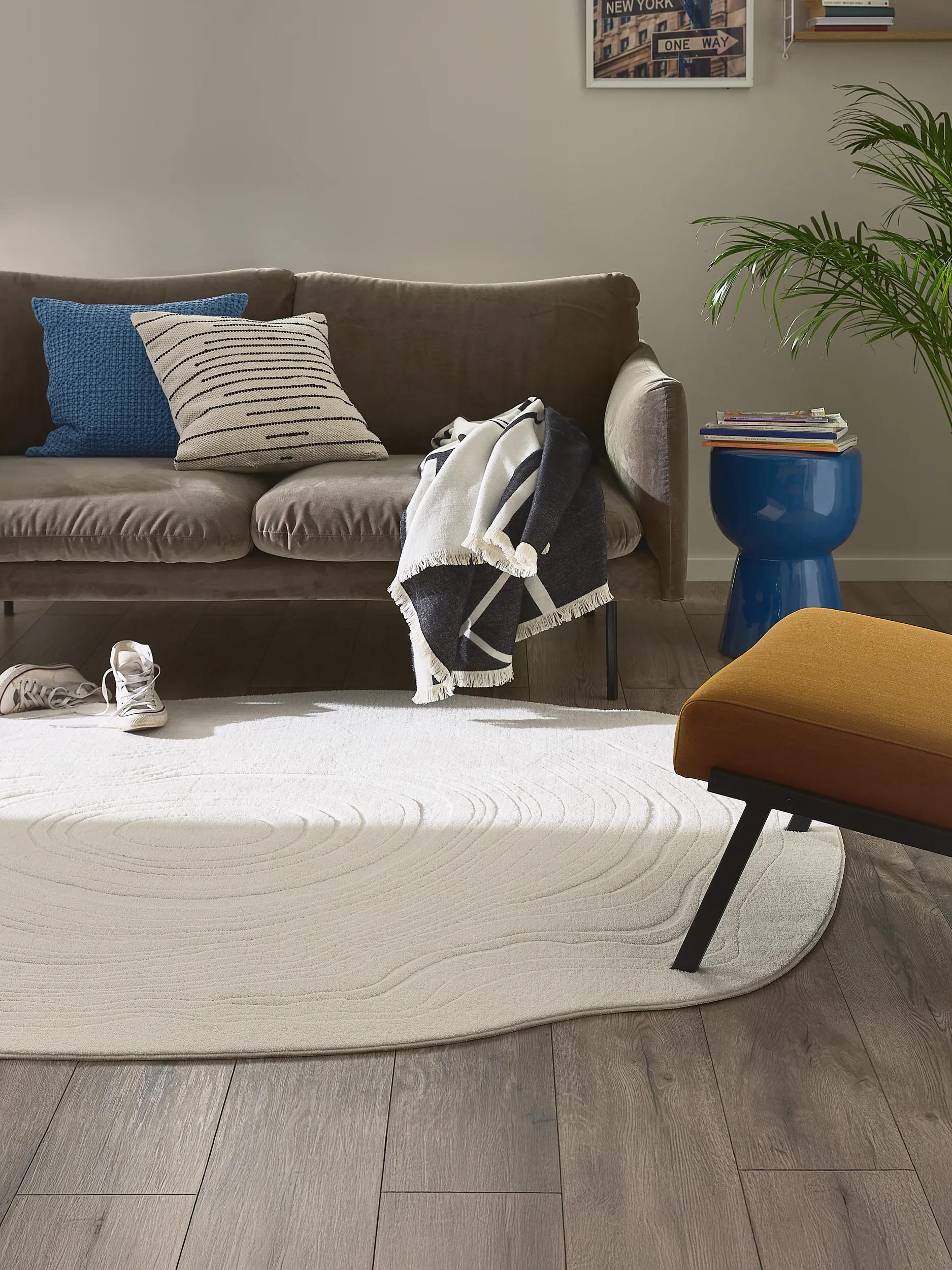 Washable Rug Pam Cream