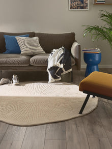 Tapis lavable Pam beige