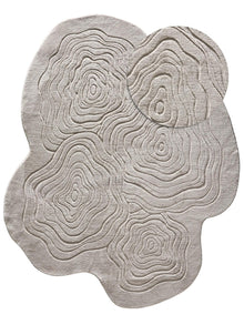 Tapis lavable Pam gris