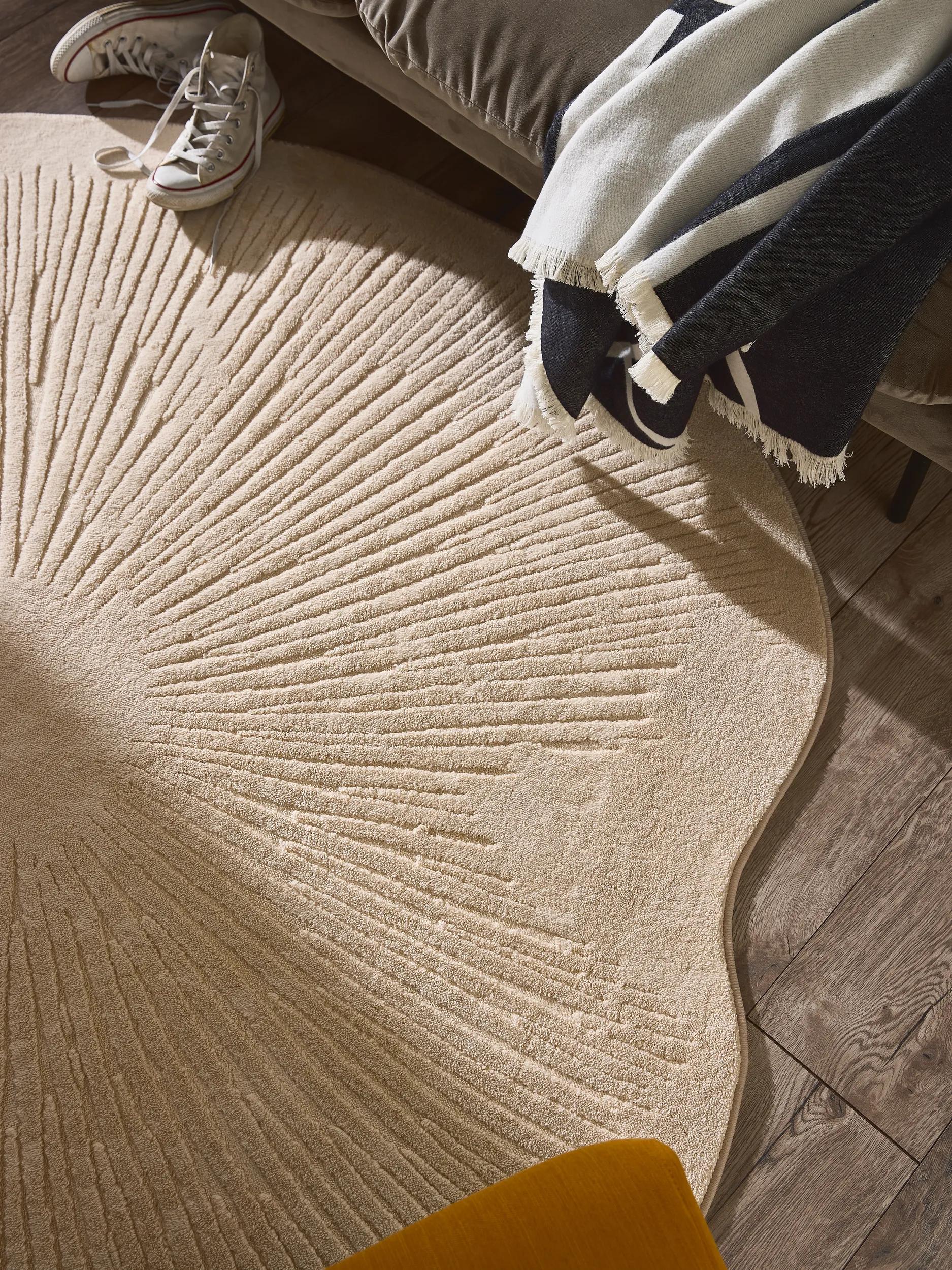 Tapis lavable Pam beige