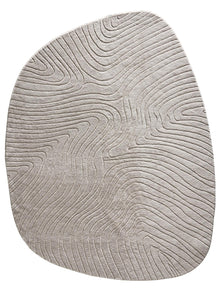 Tapis lavable Pam gris