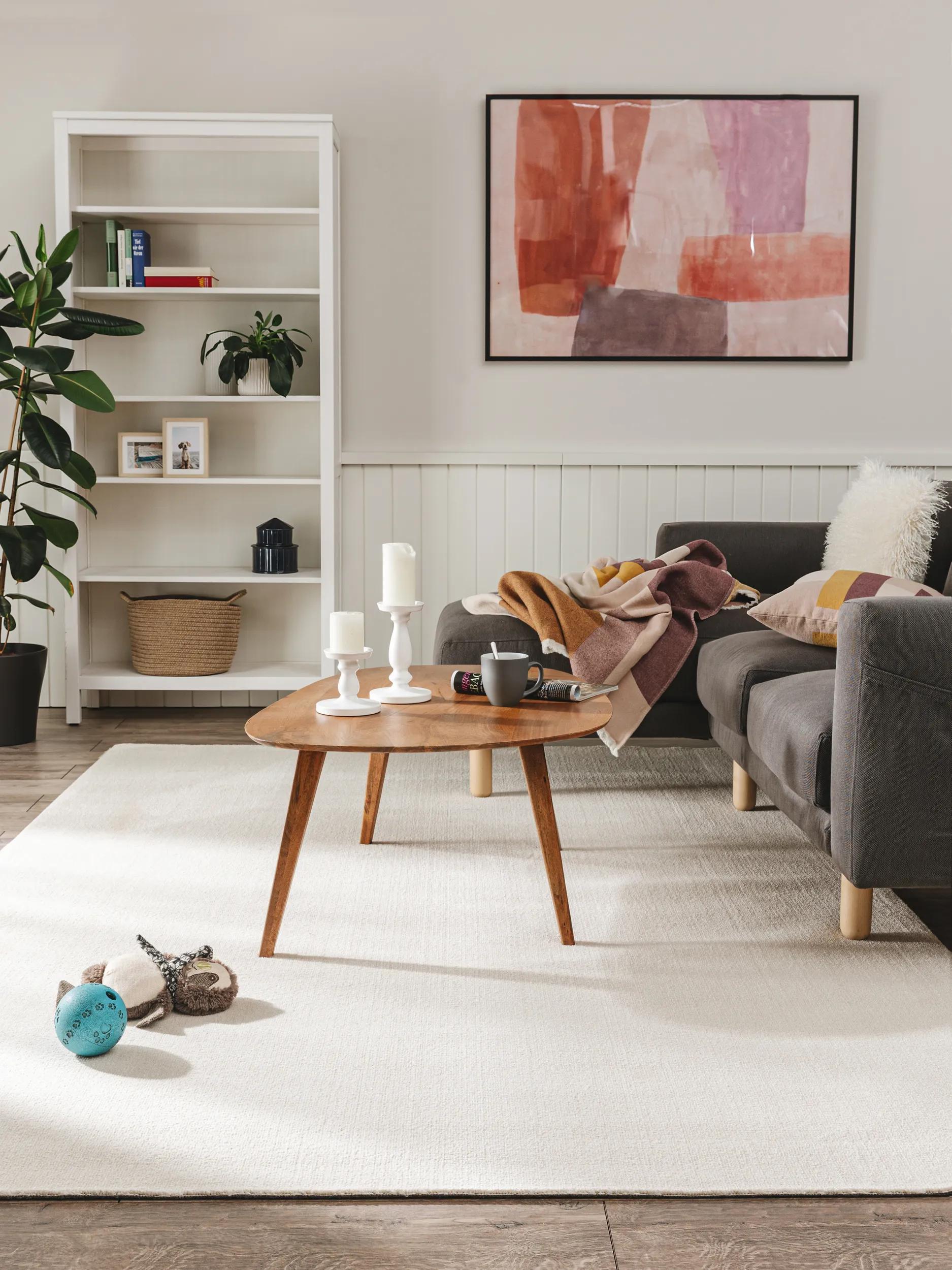 Washable Rug Paola Cream