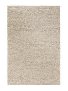 Wollteppich Patch Weiß/Schwarz
