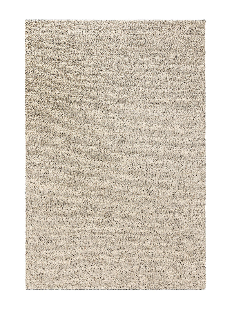Wool Rug Patch White/Black